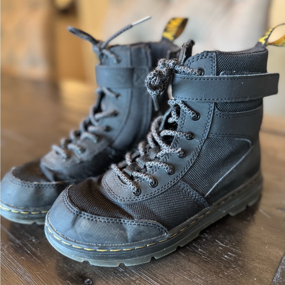 Dr. Martens Youth size 3 Black Combs Tech Boots